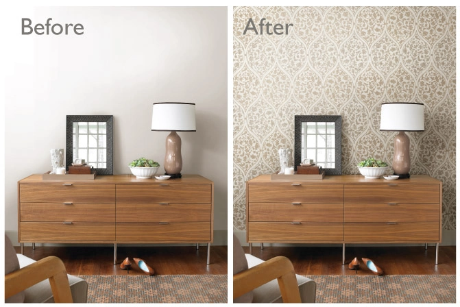Wallpaper installation in Peoria, AZ